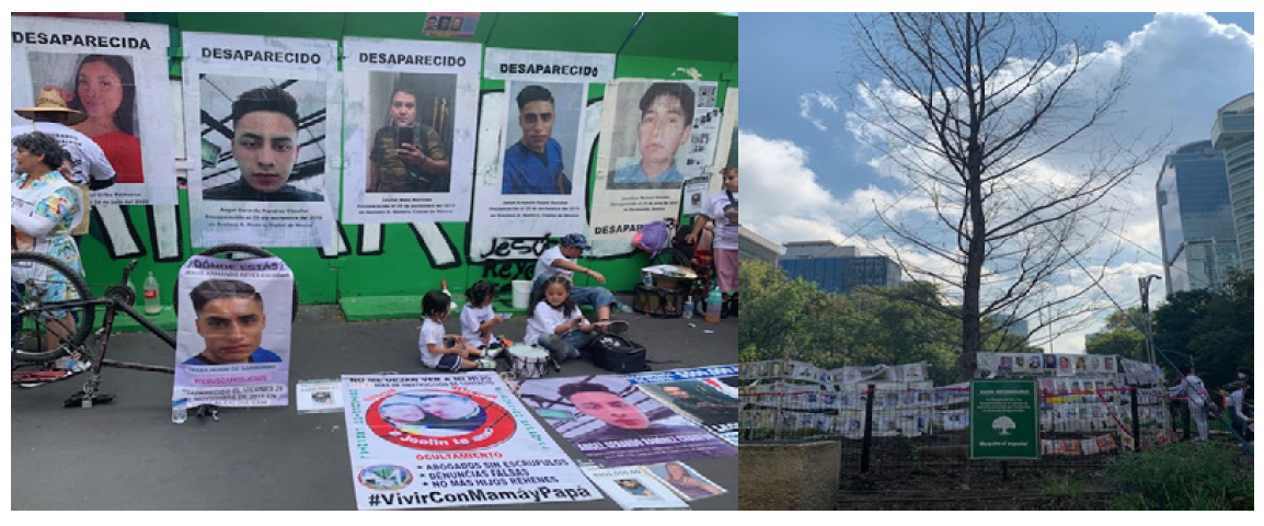 Figura 2. Glorieta de las y los desaparecidos