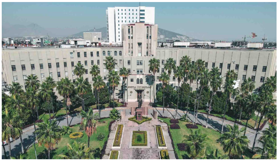 Figura 6. Hospital Civil [Universitario] José Eleuterio González, ca. 2020