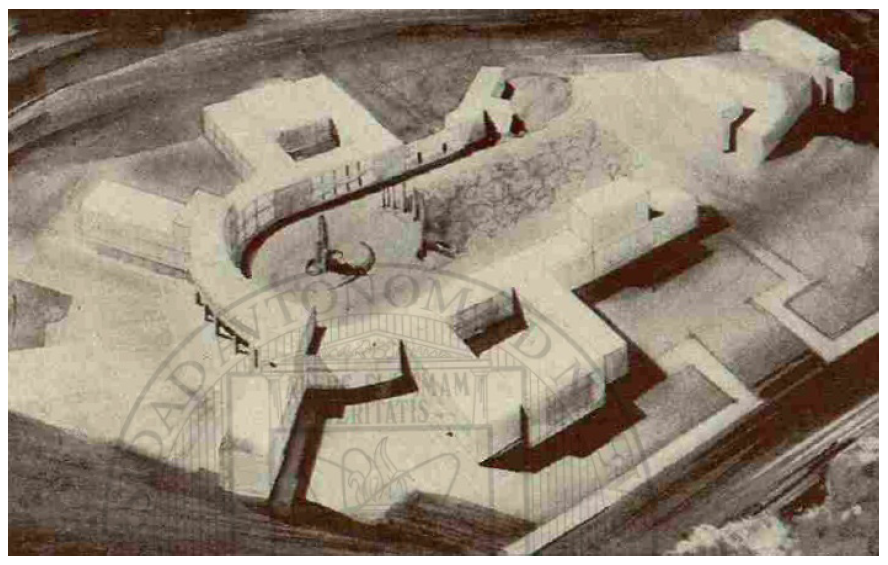 Figura 7. Proyecto del edificio en forma de «U»