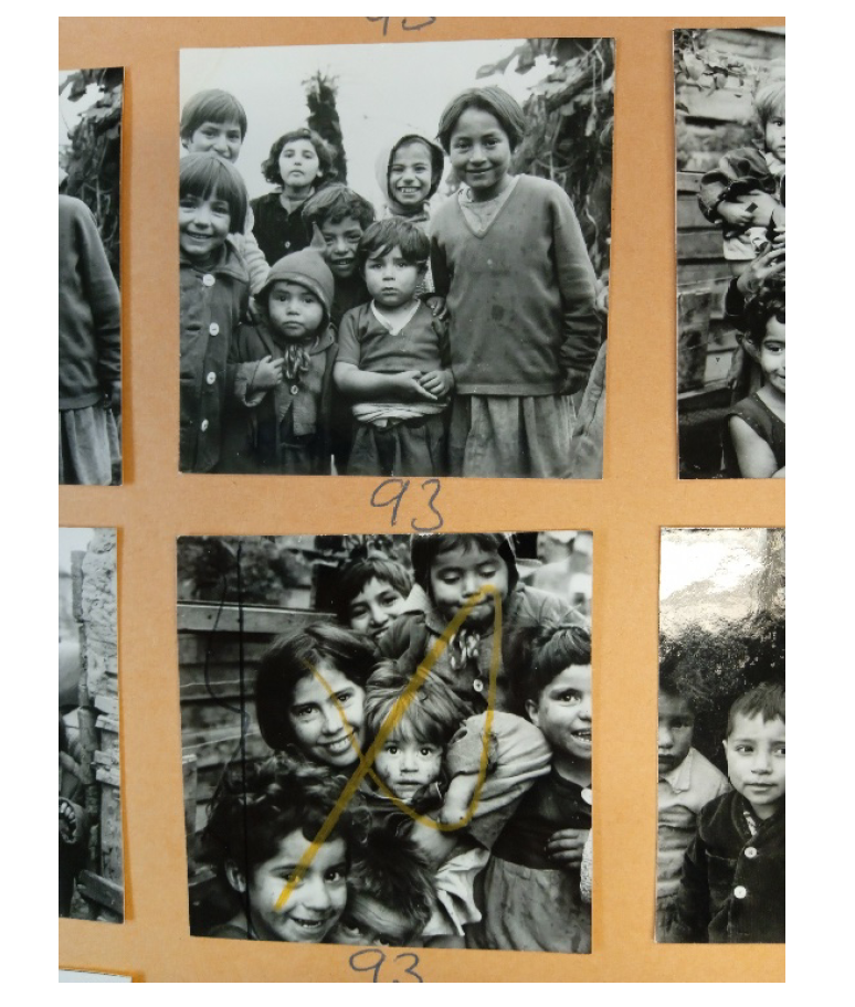 Figura 1. Paul Almasy, 1965, de la carpeta «Latin America Background» (WHO12. 0124)