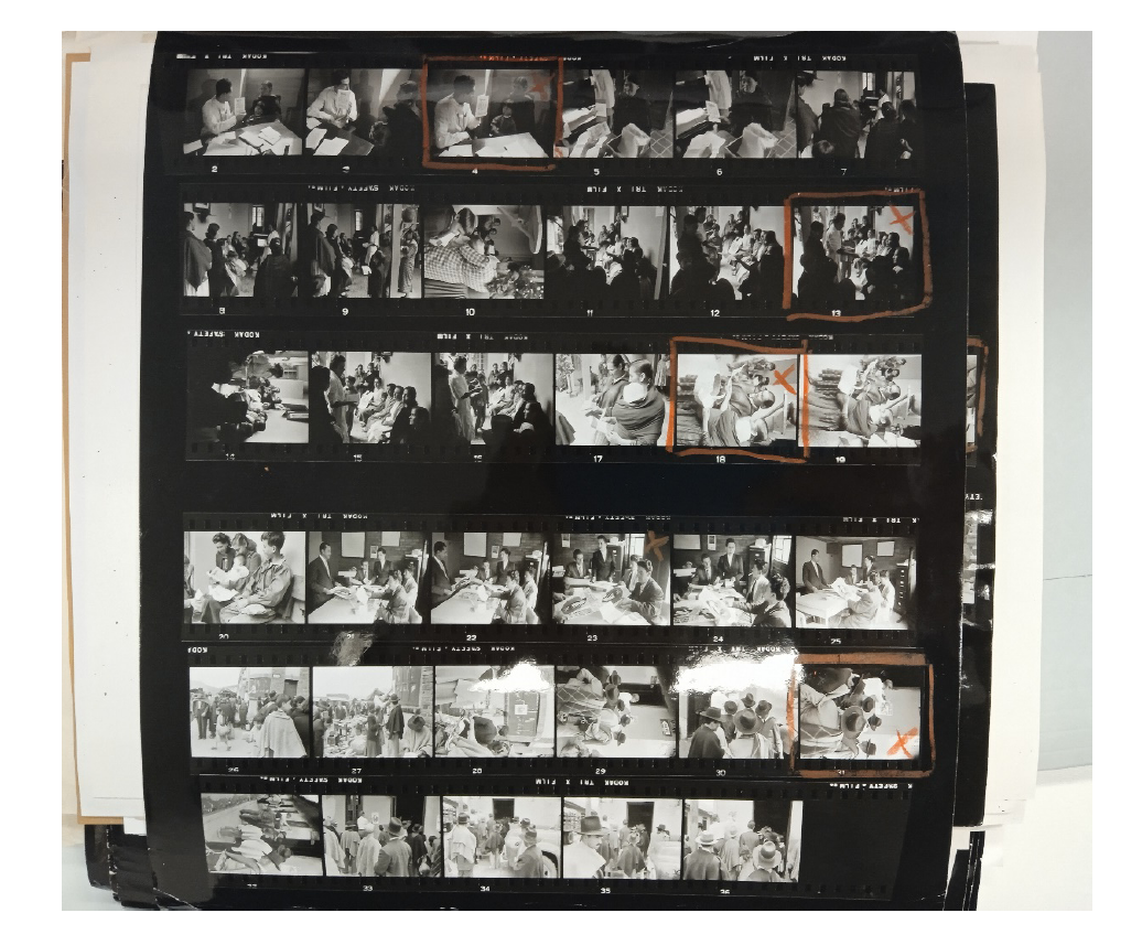 Figura 2. Folder «Background Latin America- Heals Page» (1958) (WHO12.0124)